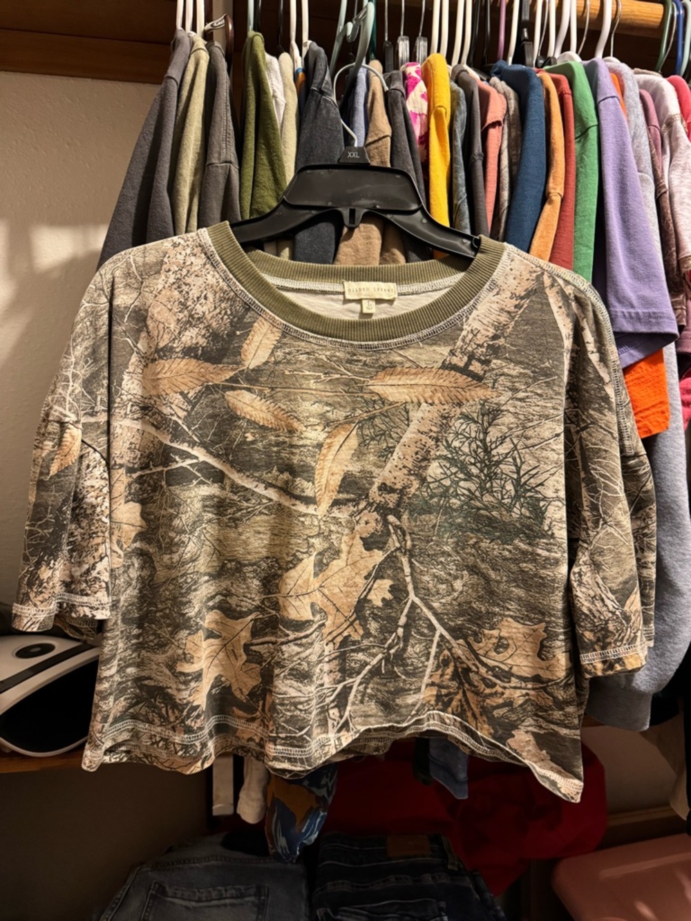 Camo Crop Tee - Women's